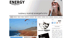 Desktop Screenshot of magazynenergy.pl